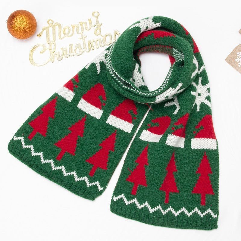 Christmas tree scarf(001)